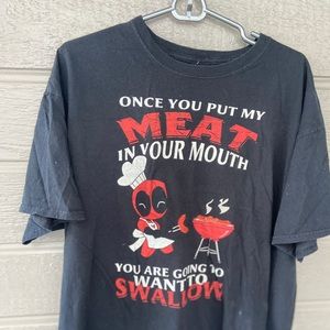 Deadpool shirt gag-gift